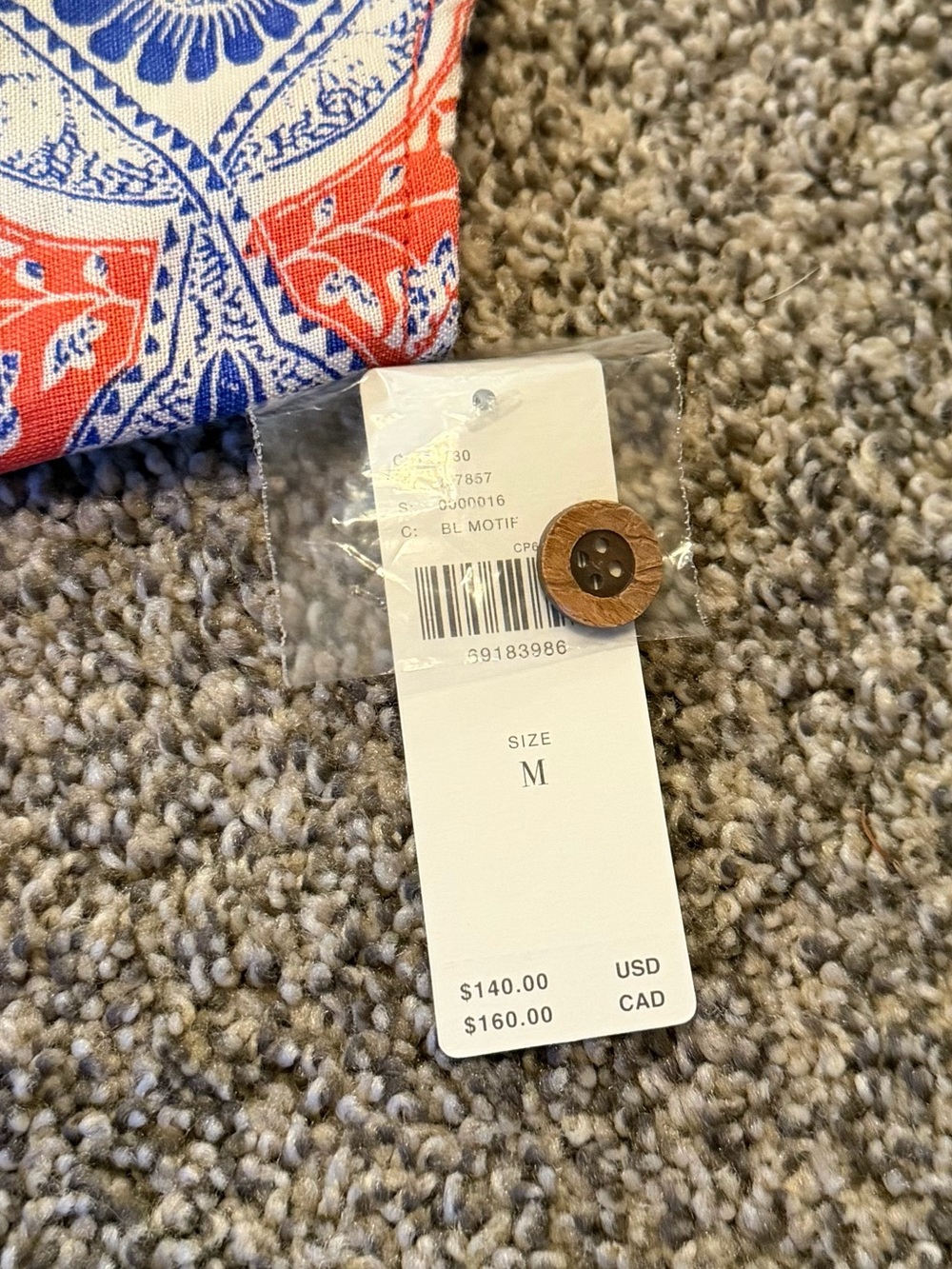NWT Anthropologie Linen Blend Halter Mini Dress Button Front Sz M Festival Boho - Picture 3 of 7